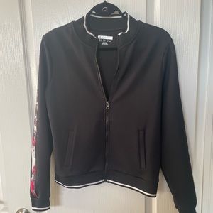 F21, Floral Bomber Jacket size M